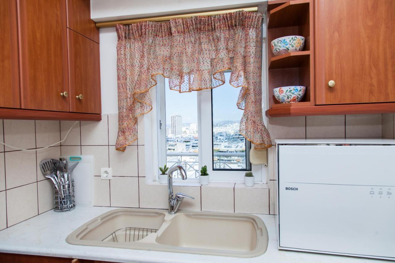 Appartamento Penthouse With Fabulous Views Zografou Atene Esterno foto