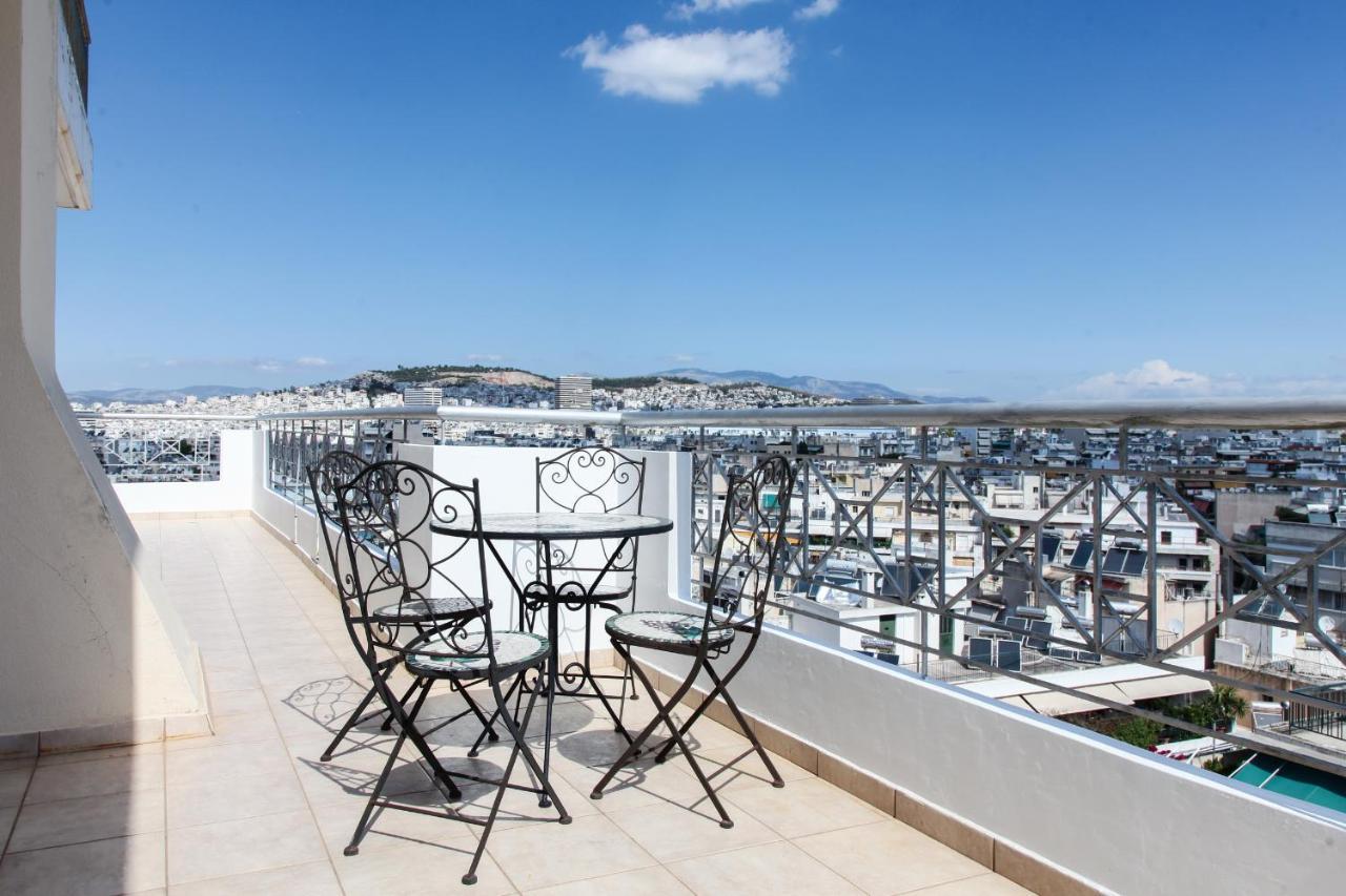 Appartamento Penthouse With Fabulous Views Zografou Atene Esterno foto